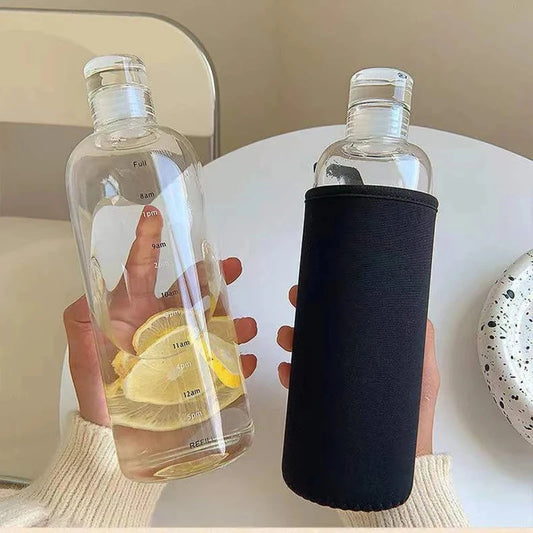 Glass Water Bottle